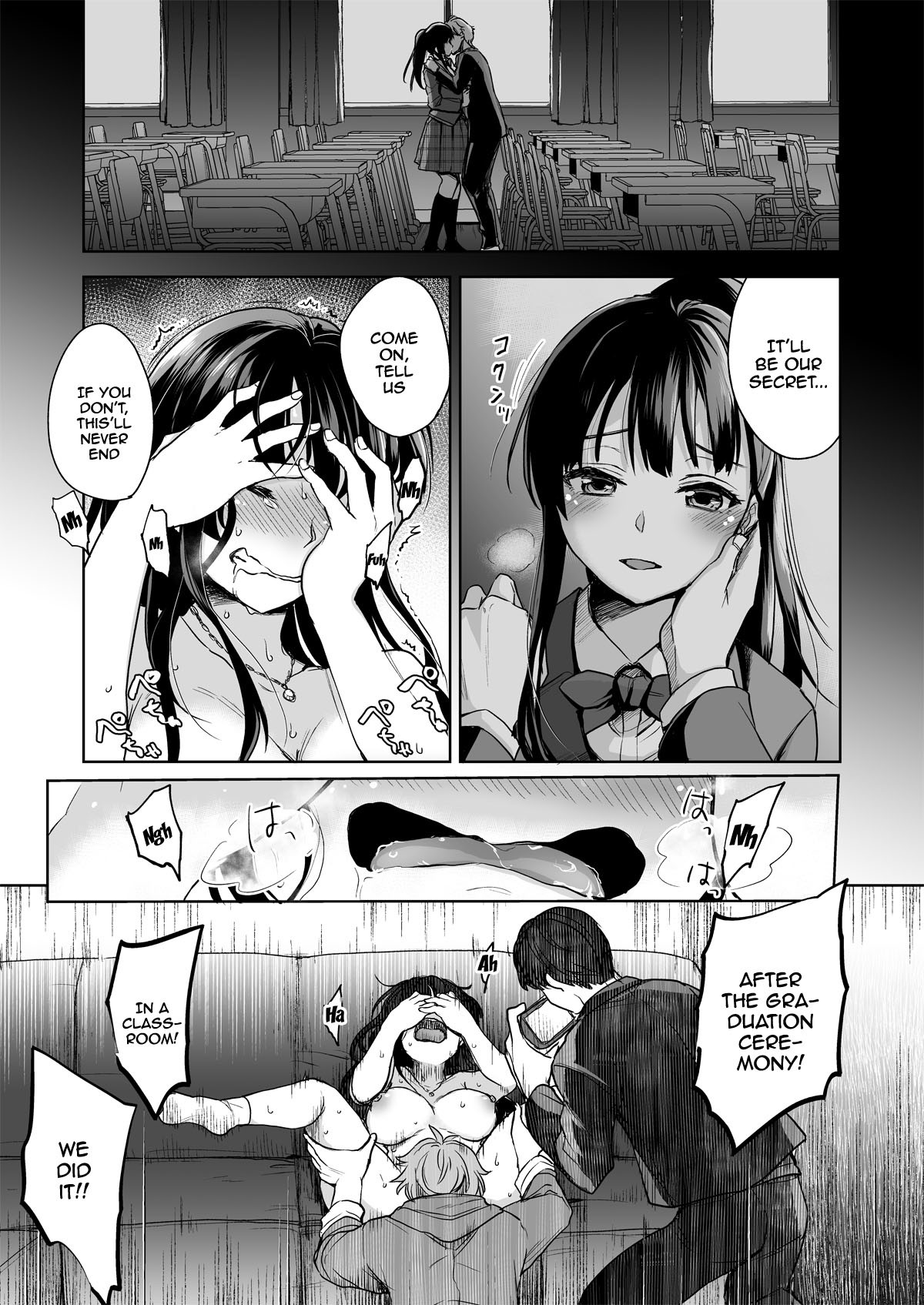 Hentai Manga Comic-Disgraced Memories -Until His Beautiful Girlfriend Gives In--Read-14